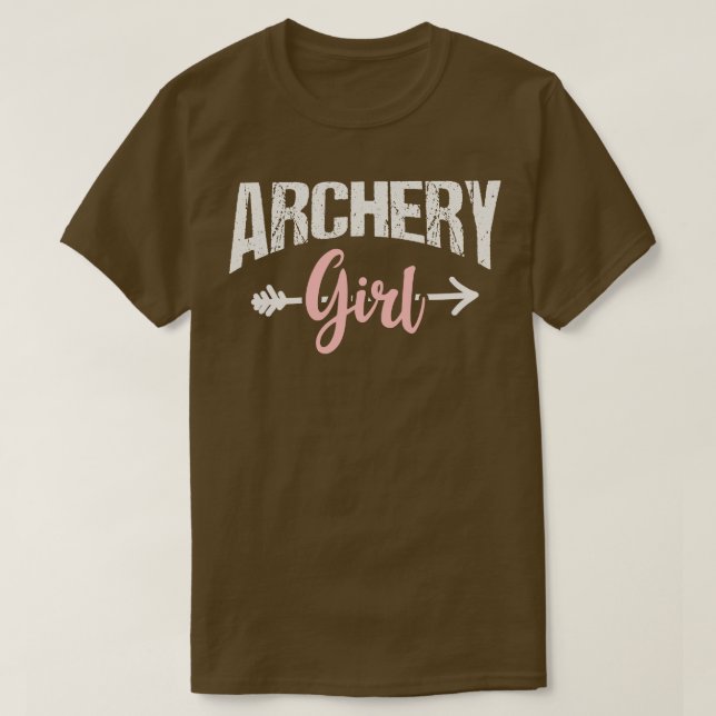 Archery Girl 1 T Shirt (Design framsida)
