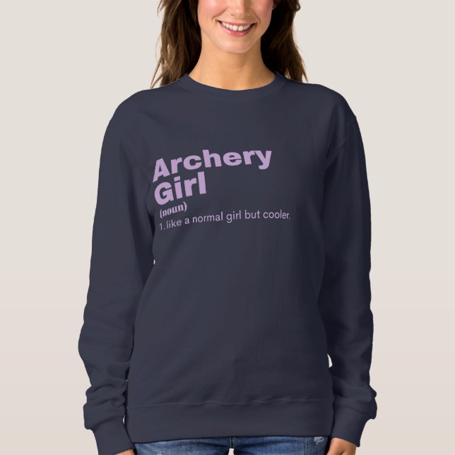 Archery Girl - Archery T Shirt (Framsida)