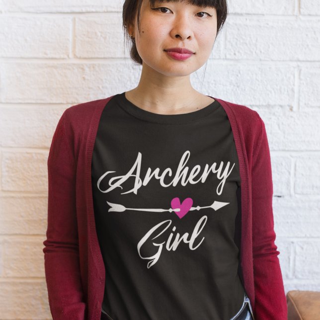 Archery Girl Gift for Woman Archer Hunting Woman T Shirt (Skapare uppladdad)
