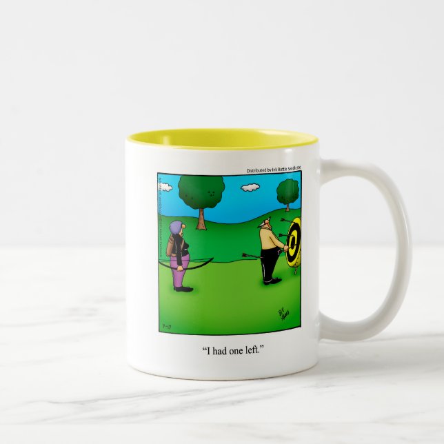 Archery Humor Mugg Gift (Höger)