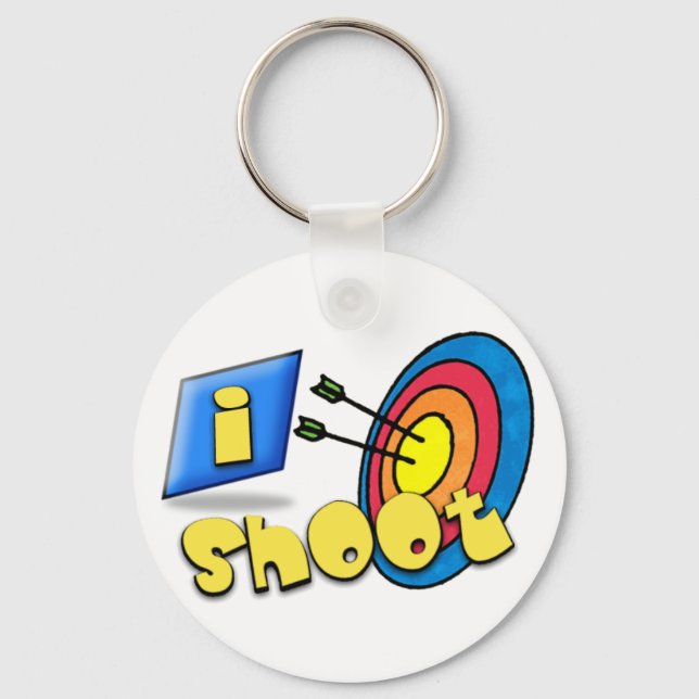 ARCHERY ~ iSHOT - JAG SKÖTER Nyckelring (Framsida)