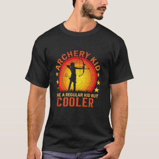 Archery Kid för Bow Hunting Kid Archer Youth Arche T Shirt