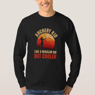 Archery Kid som en vanlig Kid men kylare T Shirt