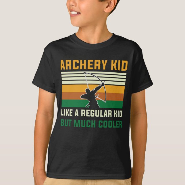 Archery Kid T-Shirt (Framsida)