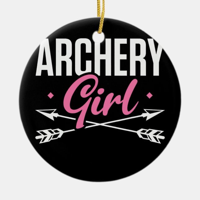 Archery Mammor Archery Julgransprydnad Keramik (Framsidan)