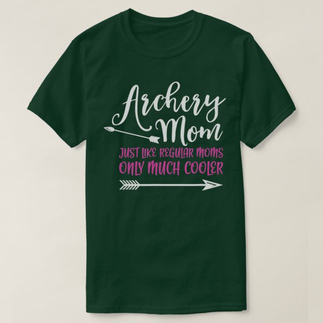 Archery Mom  T Shirt (Design framsida)