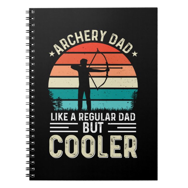 Archery Pappa Anteckningsbok (Framsidan)
