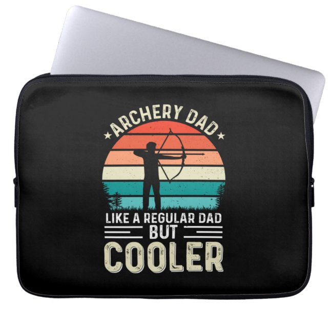 Archery Pappa Laptop Fodral (Framsidan)