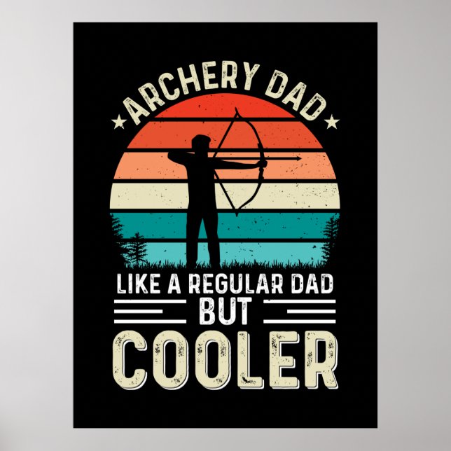 Archery Pappa Poster (Framsidan)