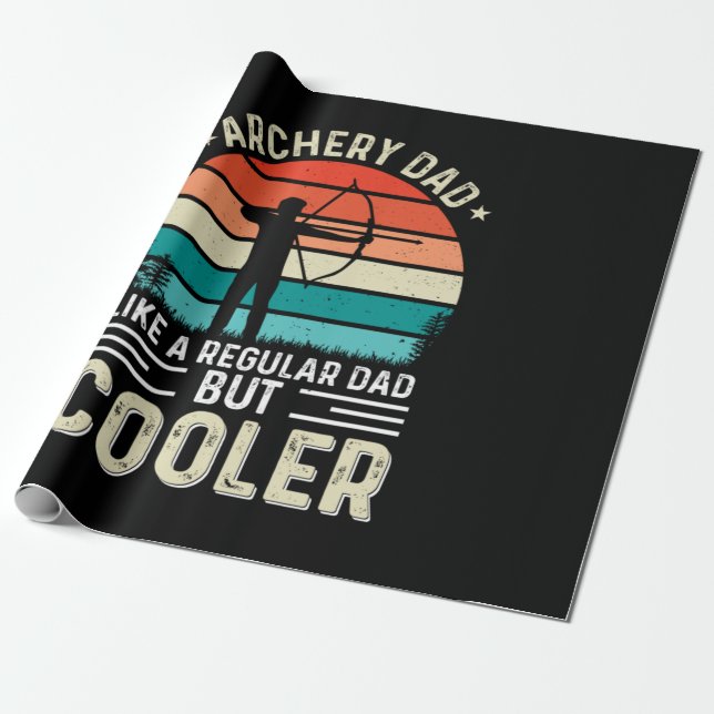 Archery Pappa Presentpapper (Utrullad)