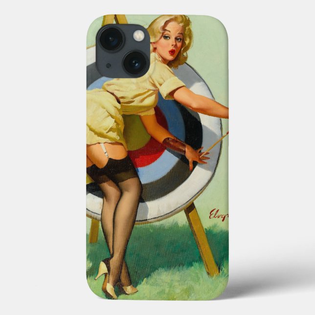 Archery Pin-Up Girl (Baksida)