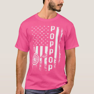Archery Poppop America Flagga Julafton T Shirt