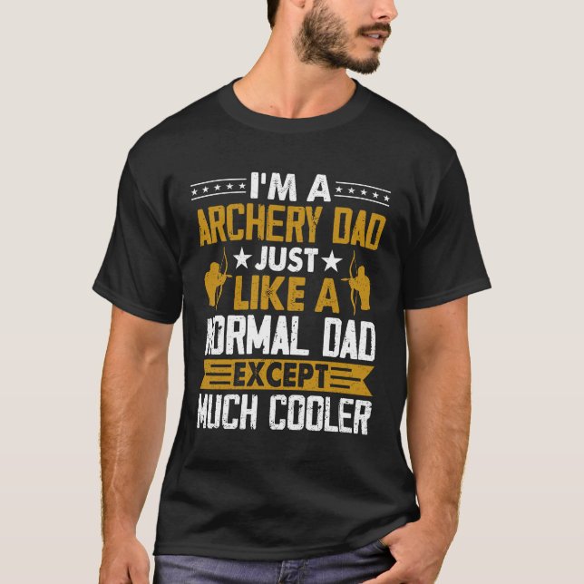 Archery Shirt Ideas Archery Pappa T Shirt (Framsida)