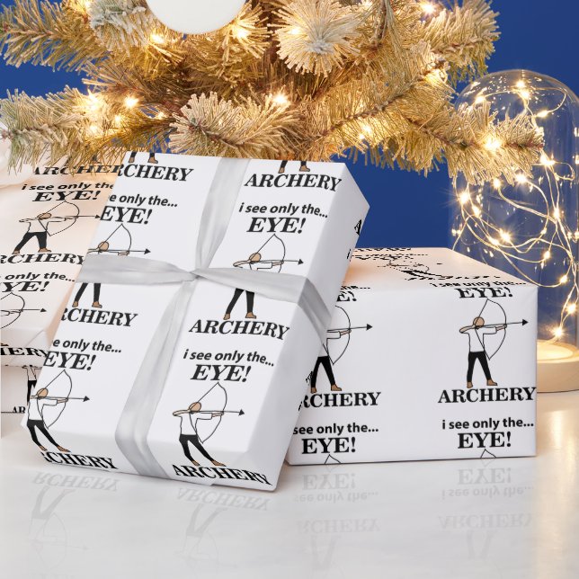 Archery Sport Bow Arrow Archery Presentpapper (Helgdagar)