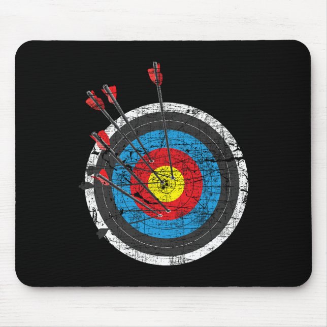 Archery Target - Archer Bowman Bow Hunting Bowhunt Musmatta (Framsidan)