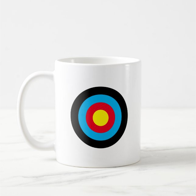 Archery Target Kaffemugg (Vänster)