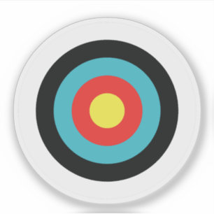 Archery Target Klistermärken