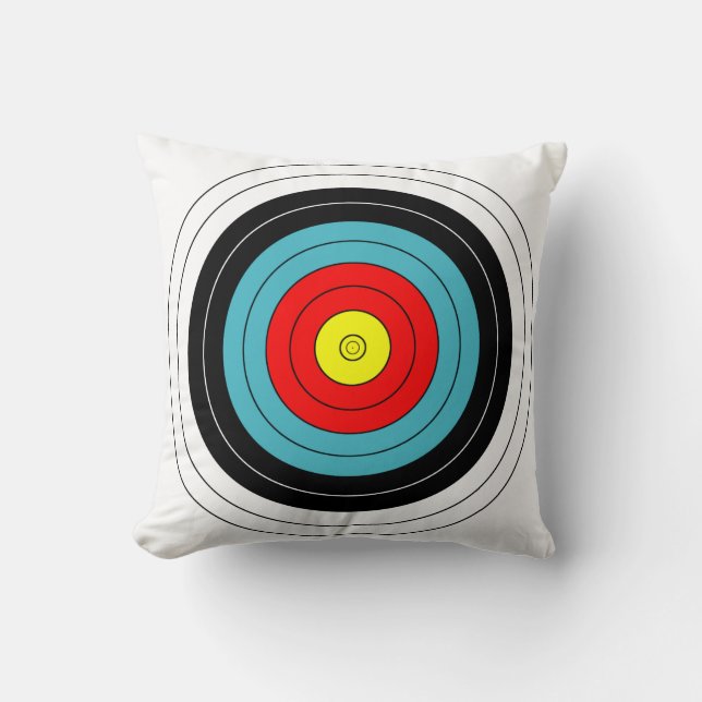 Archery Target Kudde (Framsida)