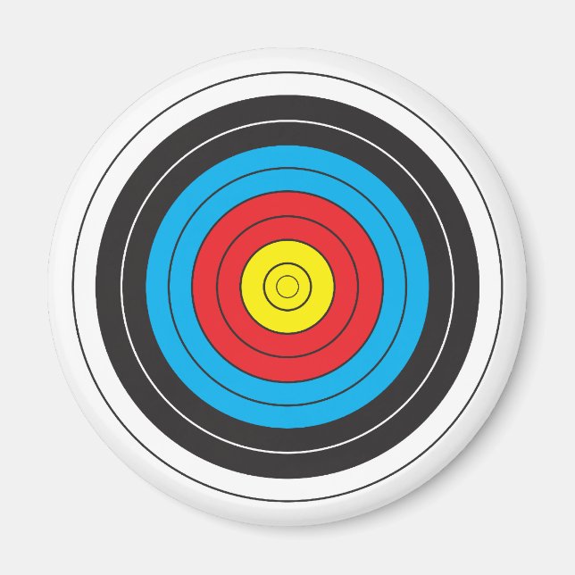 Archery Target Magnet (Framsidan)