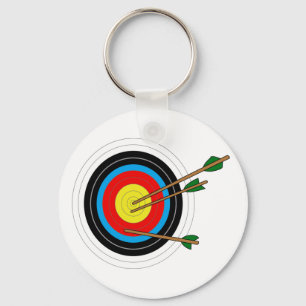 Archery Target Nyckelring