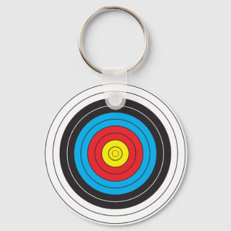 Archery Target Nyckelring