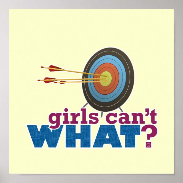 Archery Target Poster (Framsidan)