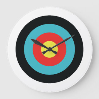 Archery Target Stor Klocka