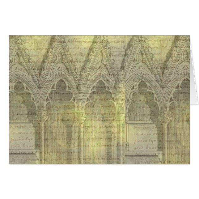 Arches Greeting Card Hälsningskort (Framsidan Horizontal)