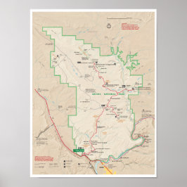 Arches karta poster