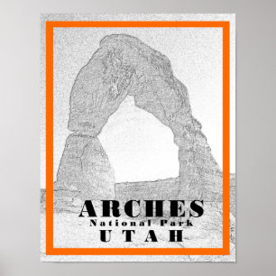 Arches National Park - 11 x 14 Poster