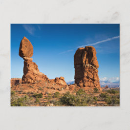 Arches National Park - Balanced Sten vycard Vykort