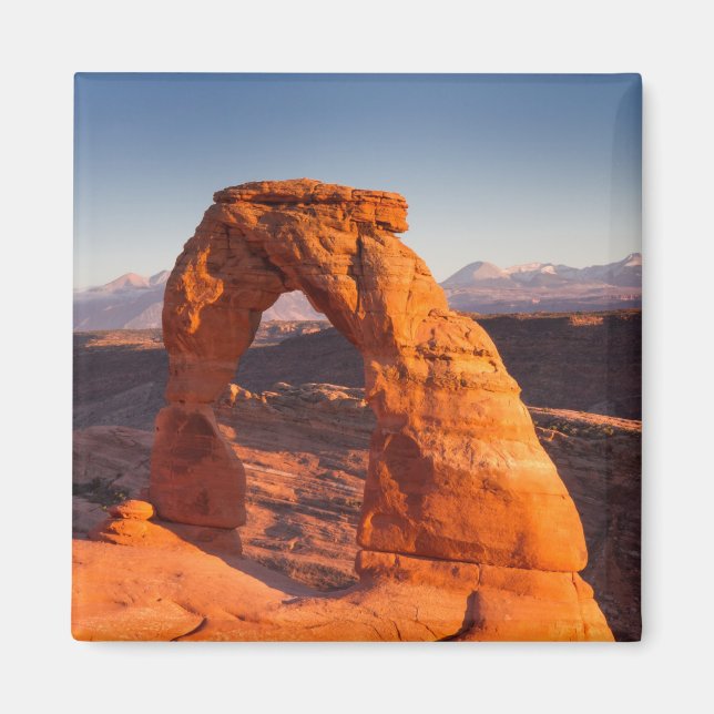 Arches National Park - Delikat Arch Magnet (Framsidan)