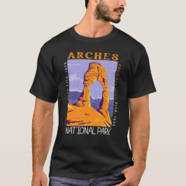 Arches National Park Delikate Arch Vintage T Shirt