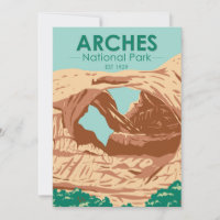 Arches National Park Dubbla Arch