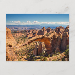 Arches National Park - Landscape Arch-vykort Vykort