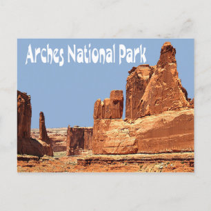 Arches National Park, Moab Utah Postcard Vykort