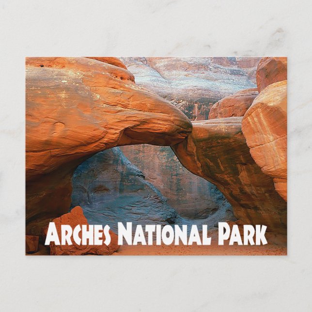 Arches National Park, Moab Utah Postcard Vykort (Framsida)