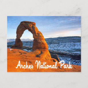 Arches National Park, Moab Utah Postcard Vykort