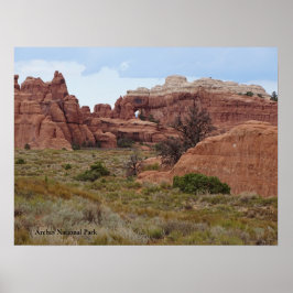 Arches National Park, Moab, Utah Poster