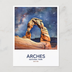 Arches National Park - Ömtålig Båge Vykort