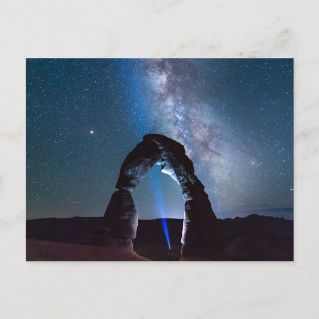Arches National Park på natten MOAB Vykort (Framsida)
