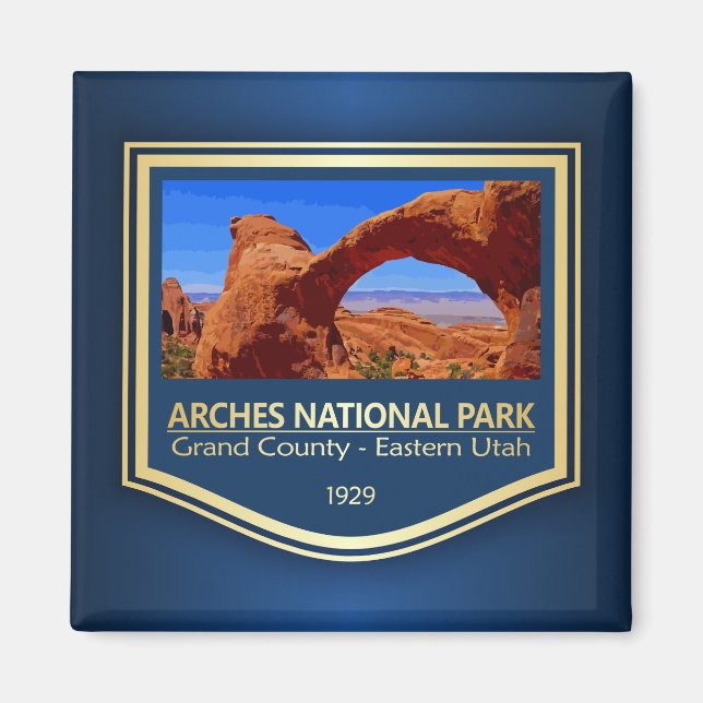 Arches National Park (PF2) Magnet (Framsidan)