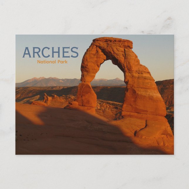 Arches National Park Resa Vykort (Framsida)