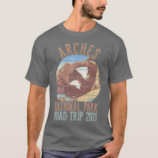ARCHES NATIONAL PARK ROAD RESA 2021 Dubbla Arch 1 T Shirt