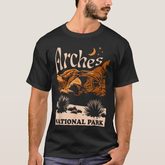 Arches National Park T Shirt (Framsida)
