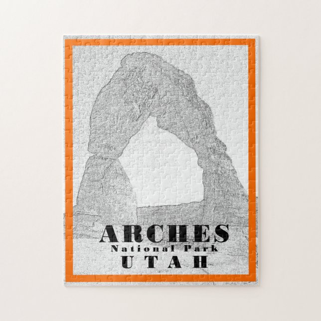 Arches National Park - Utah - 11 x 14 - 252 pcs Pussel (Vertikal)