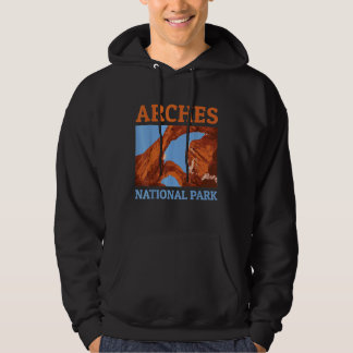 Arches National Park Utah Camping Hiking Hoodie