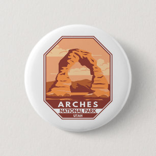 Arches National Park Utah Delicate Arch Art Retro Knapp