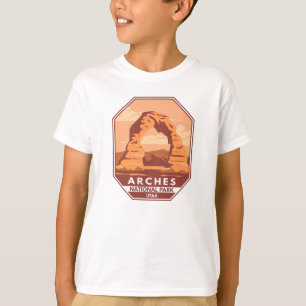 Arches National Park Utah Delicate Arch Art Retro T Shirt