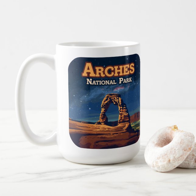Arches National Park Utah Delicate Arch Moab Kaffemugg (Med munk)